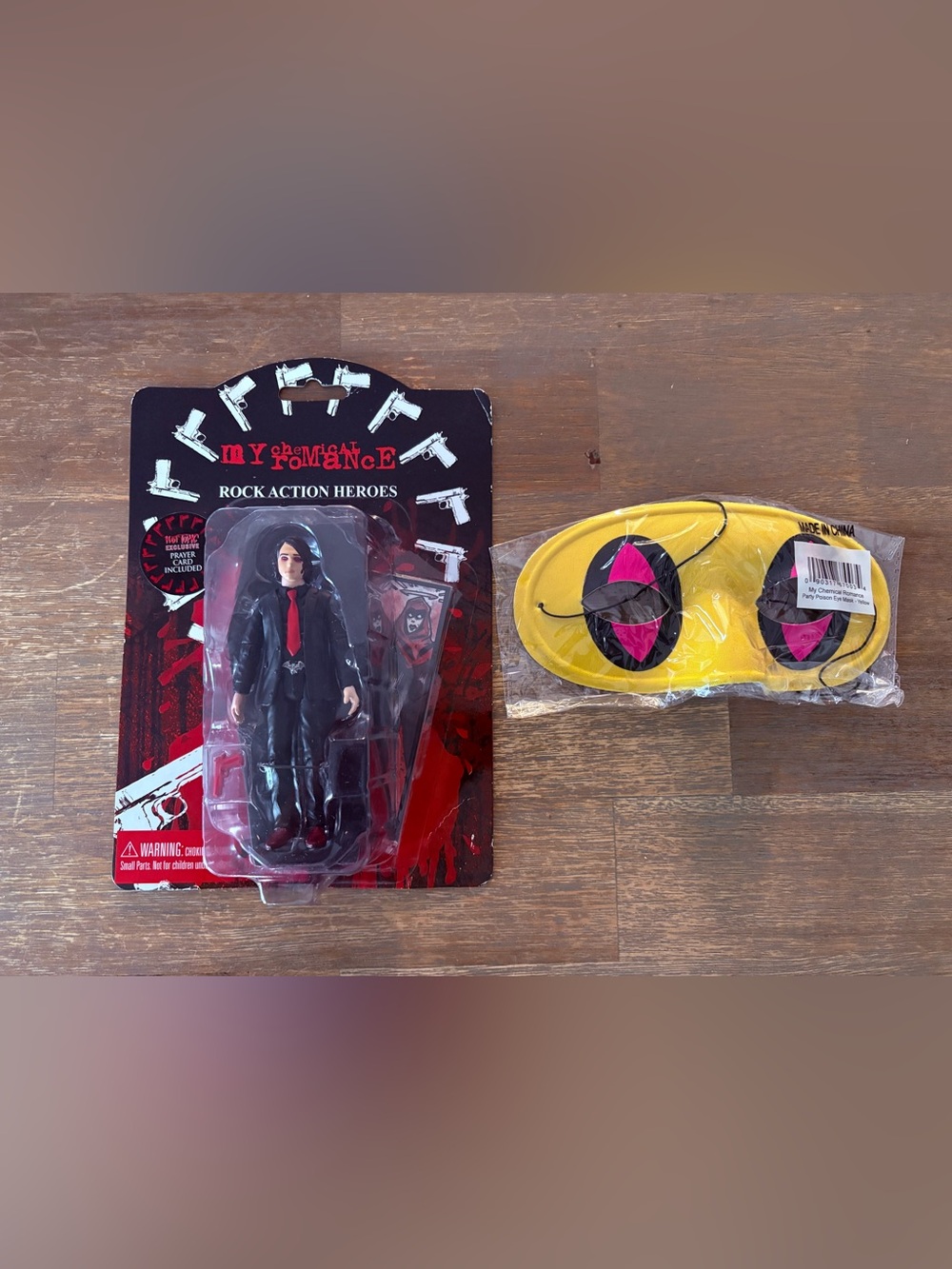 My Chemical Romance Rock Action Heroes Black & Red Figure